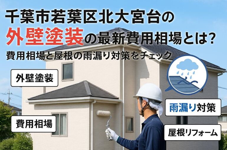 18 千葉市若葉区北大宮台 外壁塗装