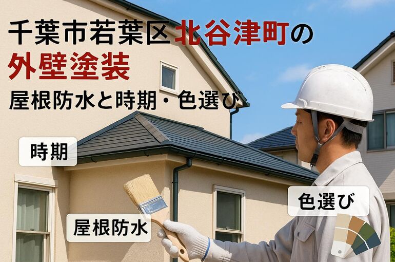 19 千葉市若葉区北谷津町 外壁塗装
