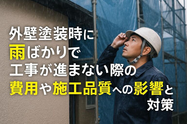 07 外壁塗装 雨ばかり
