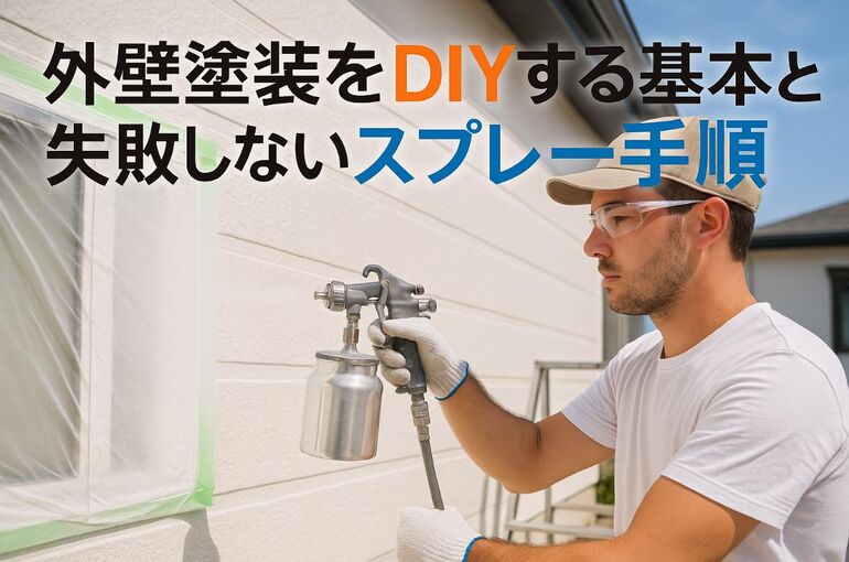 10 外壁塗装 diy スプレー