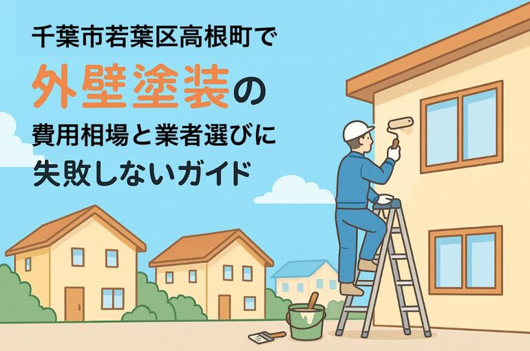 26 外壁塗装 千葉市若葉区高根町