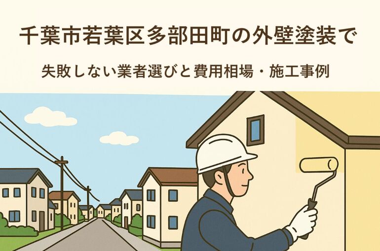 27 外壁塗装 千葉市若葉区多部田町