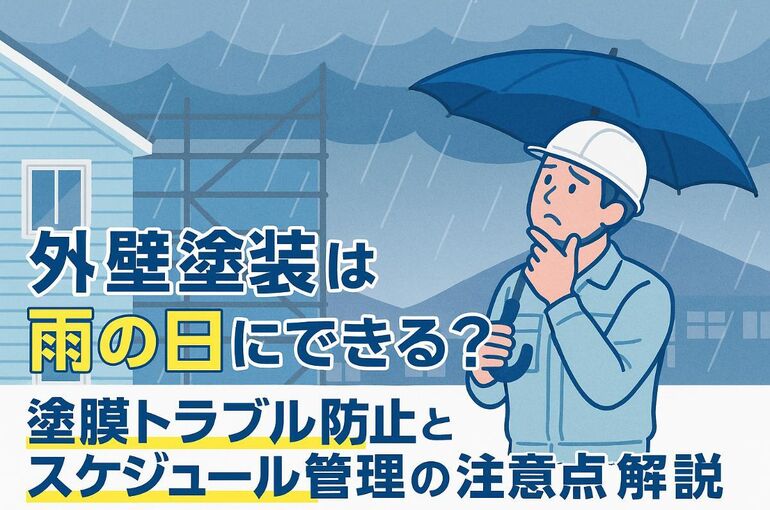 15 外壁塗装 雨の日
