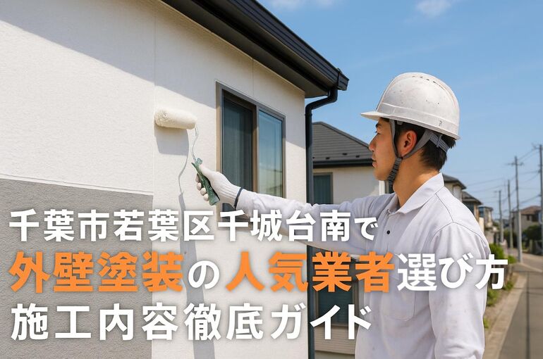 19 千葉市若葉区千城台南　外壁塗装