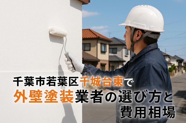 17 千葉市若葉区千城台東 外壁塗装