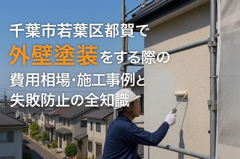 22 千葉市若葉区都賀 外壁塗装
